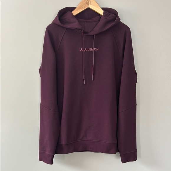 lululemon athletica Other - Lululemon Men’s City‎ Sweat Pullover Hoodie Graphic Size Medium Cassis